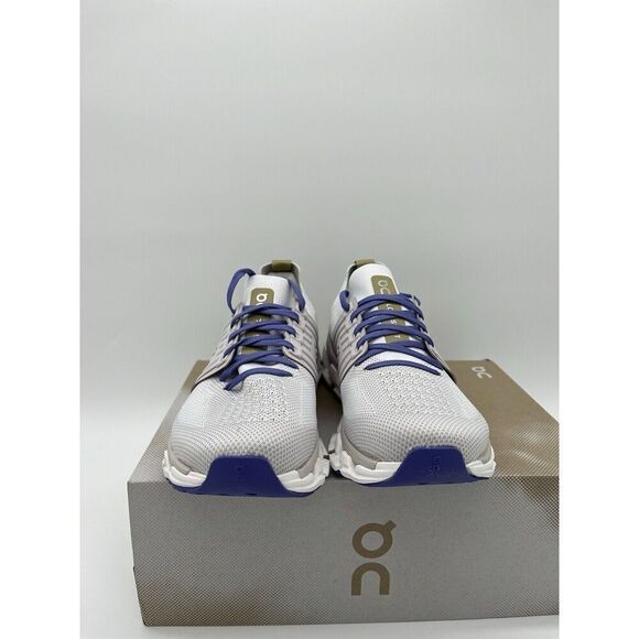 On Cloudswift 3 Size 6 Womens White Blueberry Purple Casual Running Shoes $160 - Picture 2 of 7